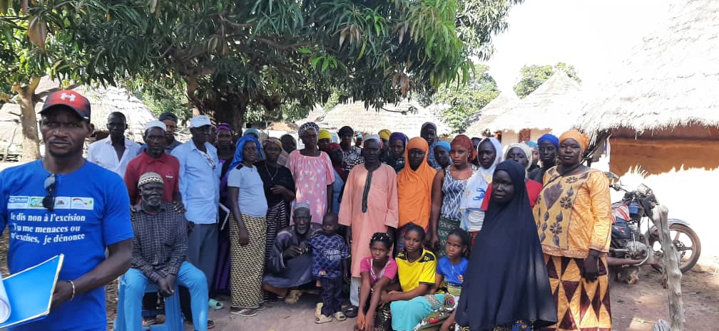 Evaluation de Prédisposition en prélude de la cérémonie de déclaration d'abandon des MGF/ME dans la CR Foulamory_Kithiar centre,